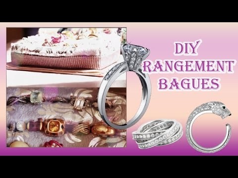 ✮ DIY Rangement pour bague ✮ Ring Organizer ✮  | Caly Beauty