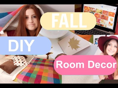 How To Make Your Room Cosy For FALL + Fall room decor + DIY 2015