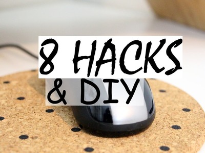 DIY | 8 hacks essentiels pour votre bureau