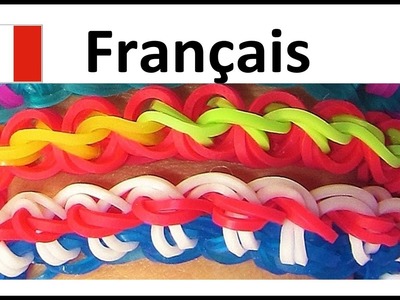 Bracelet Elastique: Rainbow Loom Francais | Torsion Français, loom bands, tutoriel