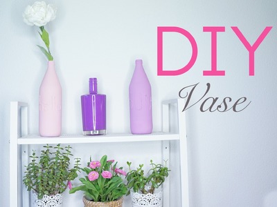 DIY : Vases colorés. Colorful vases