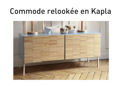 DIY : Une commode Ikea relookée en Kapla