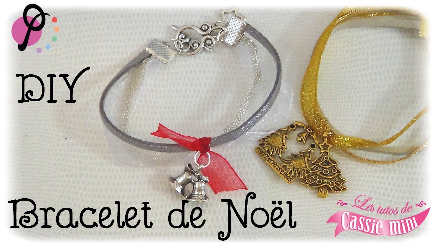 { DIY } Bracelet de Noël  pimPomPerles