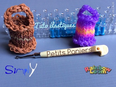 TUTO { Paniers en elastiques Rainbow Loom } Simply