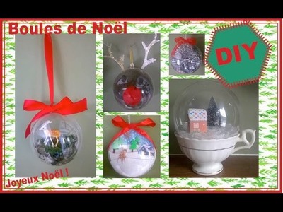 ❅ DIY : Boules de Noël ❅