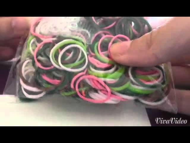 [ACHATS] rainbow loom.bracelets élastiques
