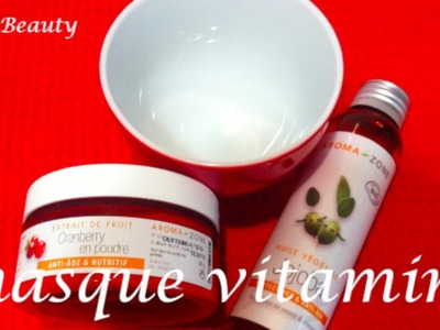 DIY n°25 : masque visage vitaminé maison