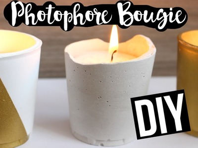 DIY ♡ Photophores Bougies. Candles Holders I DIY Français
