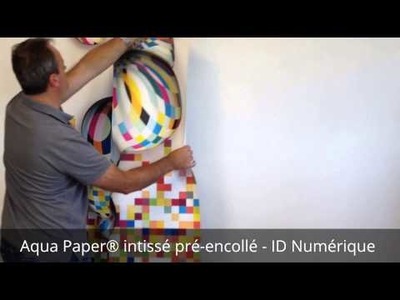 Aqua Paper® - Papier peint intissé lessivable