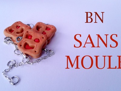 BN fimo : SANS MOULE !!! - polymer clay biscuit WITHOUT MOLD !!!