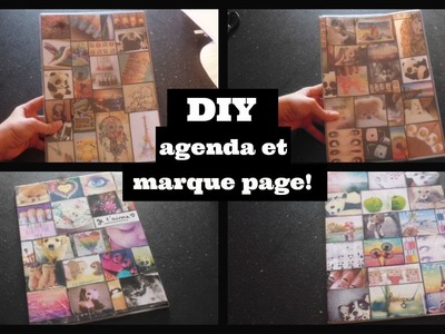 DIY: Customiser son agenda et marque page!