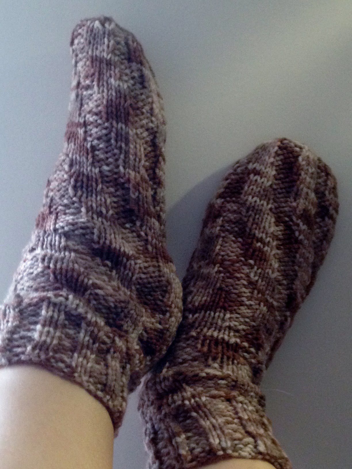 Chaussettes en spirale tutoriel tricot.Calzini "spirali". Spiral socks knitting