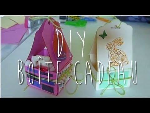 [DIY] Boîte cadeau en forme de panier. Pâques DIY