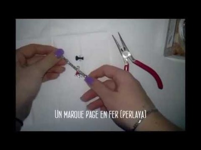 DIY ✄ Marque-page personnalisé