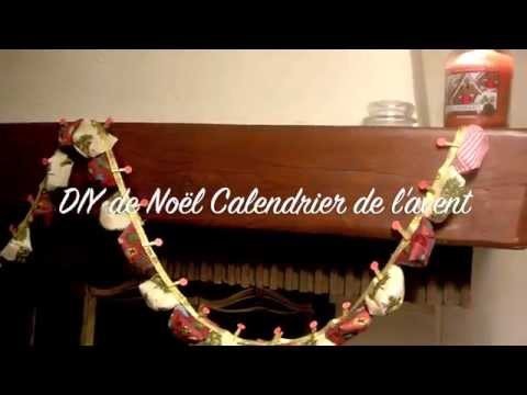 DIY Noël Coudre un calendrier de l'avent