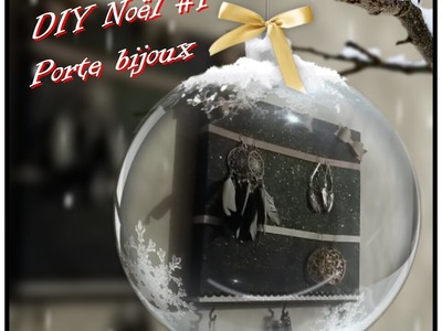 DIY Noël #1 .  Un porte bijoux à offrir . 