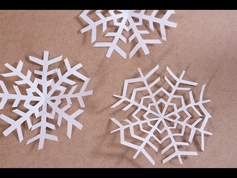 DIY Noël : Flocon de neige en papier