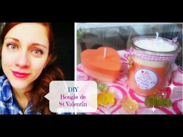 ❤ DIY St Valentin : 2 Bougies ULTRA simples et GOURMANDES ❤
