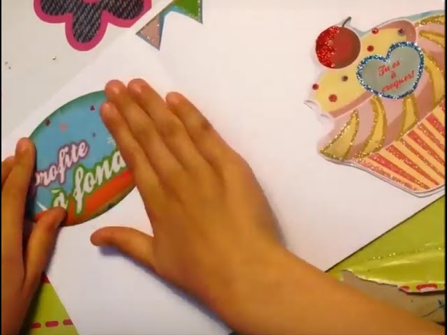 DIY TUTO Carte d'anniversaire pour une jeune fille De 10 ans