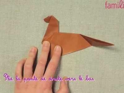 Fabriquer un cheval en origami