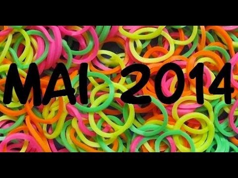 Mes créations Rainbow Loom - Mai 2014