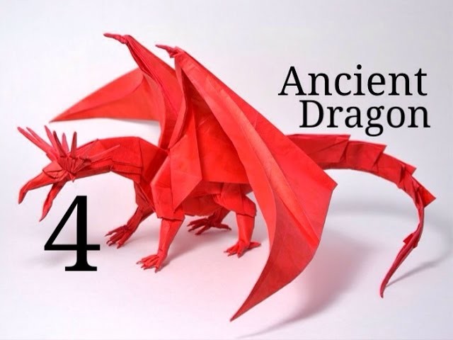 Origami Ancient Dragon tutorial - Satoshi Kamiya (part 4)