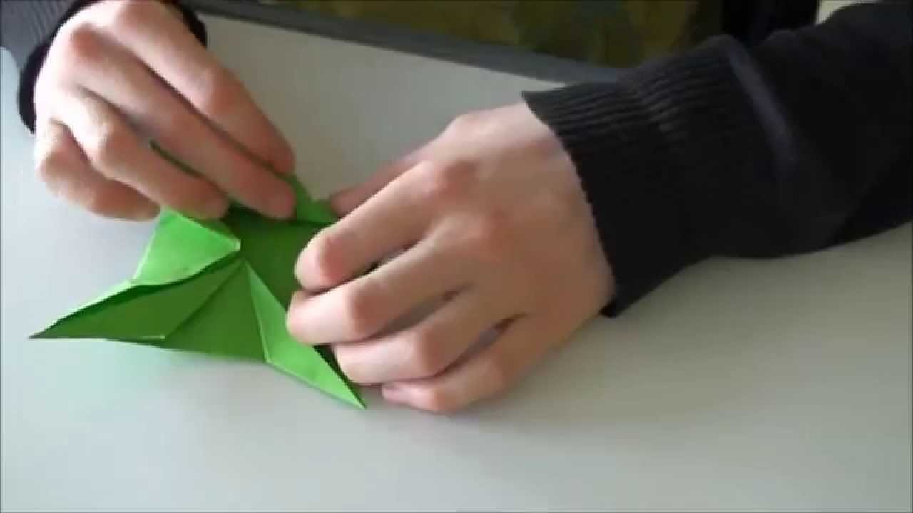Toupie en origami