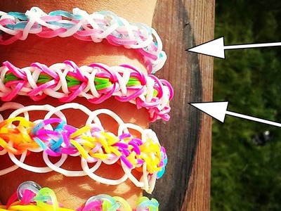 ✎ TUTO 2 bracelets rainbow loom