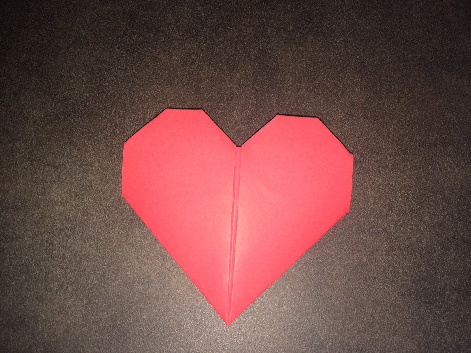 Tuto Origami : Le Coeur Facile