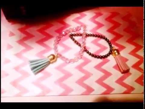 DIY Bracelet à pompons -Sweety