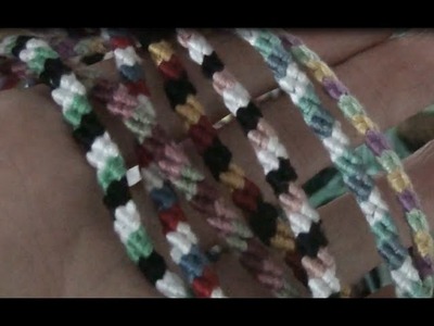 DIY bracelets brésiliens