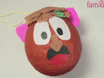 DIY Tuto: Fabriquer une pinata de Mr Potato.