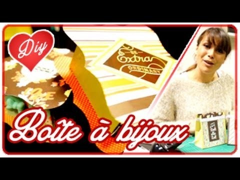 Tutoriel - Comment faire une boîte à bijoux pour la Saint-Valentin ? #DIY