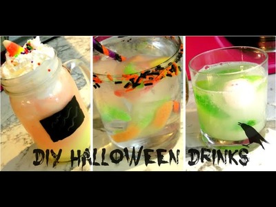 DIY #3 l 4 Drinks pour l'Halloween. #Kalloween