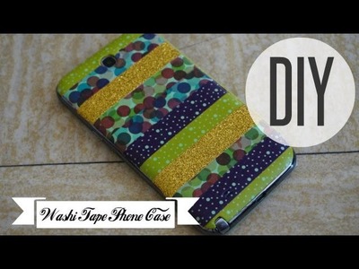 DIY #22 ❤ Une coque 100% masking tape. DIY Washi Tape Phone Case ❤