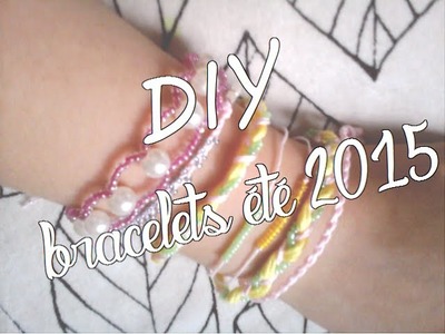 DIY bracelets 2015
