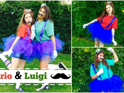 DIY Costume Mario & Luigi ★ Comiccon 2015 - MelinaDitTout (ft. Noé)