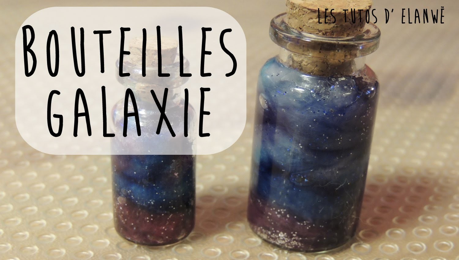 DIY Mini fioles galaxie, Galaxy Bottle