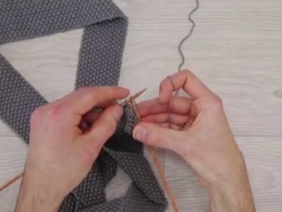 Phildar "Au tricot - DIY" : Tricoter une cravate au point de riz