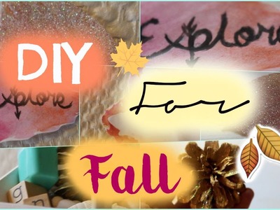 [DIY] for Fall. DIY pour l'automne ! 