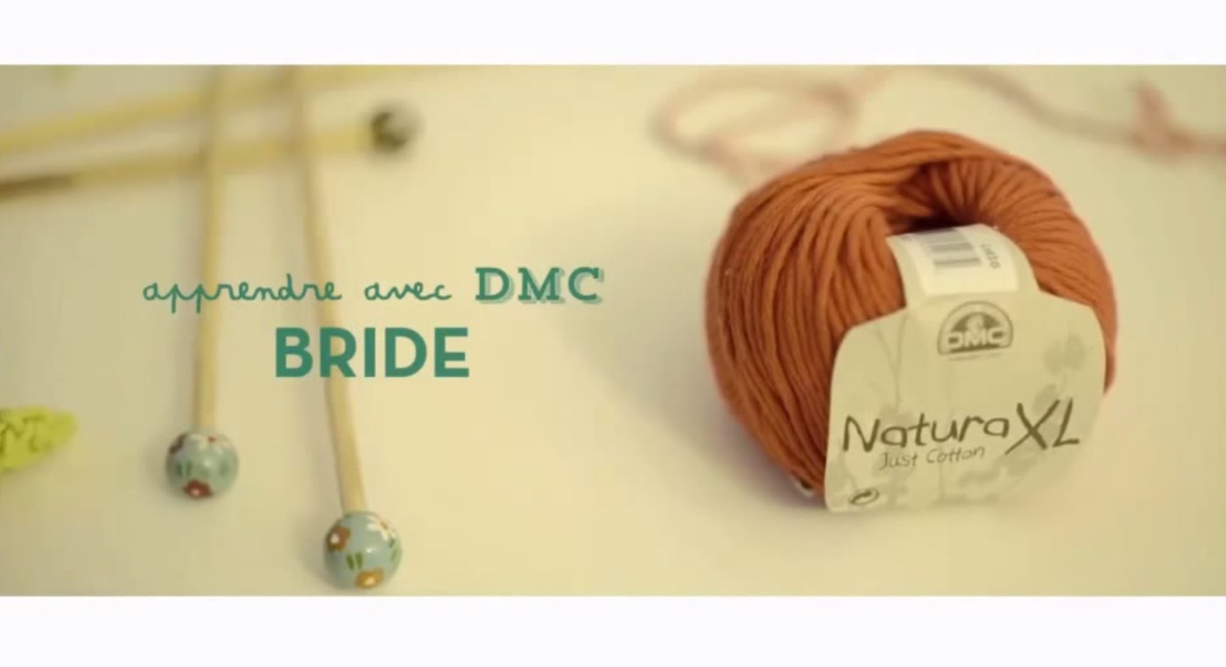 Tuto crochet : apprendre à faire une bride avec DMC