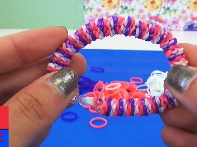 Bracelet loom Inside Out. Sans tablette. Avec fourchettes