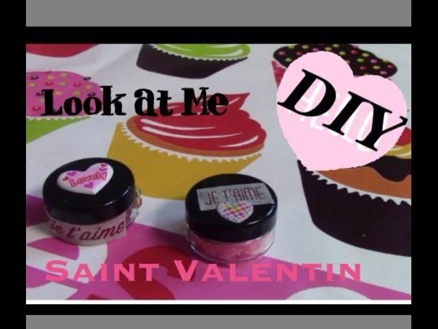 ♡ DIY #1 ♡ Cadeaux St Valentin _ Exfoliant lèvre Barbe à papa et exfoliant hydratant au Miel #1