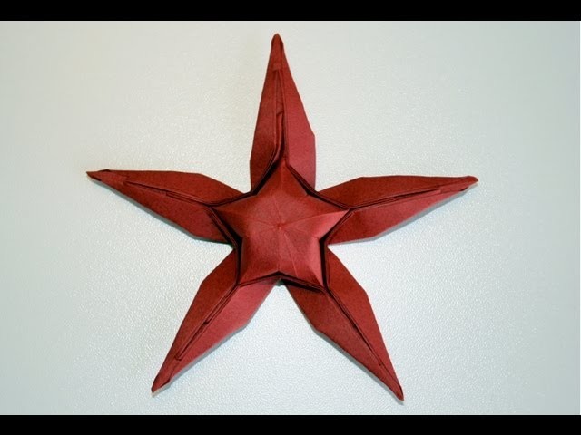 Origami - Etoile de mer - Starfish [Senbazuru]