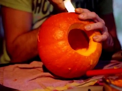 Sculpter une citrouille pour halloween - DIY pumpkin