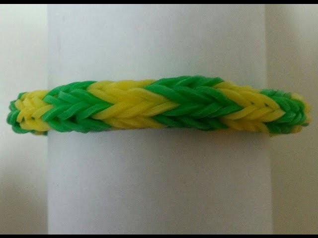 TUTO :  bracelet élastique rond (Loom Twister)