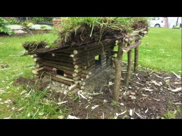 Construire une cabane en fuste miniature