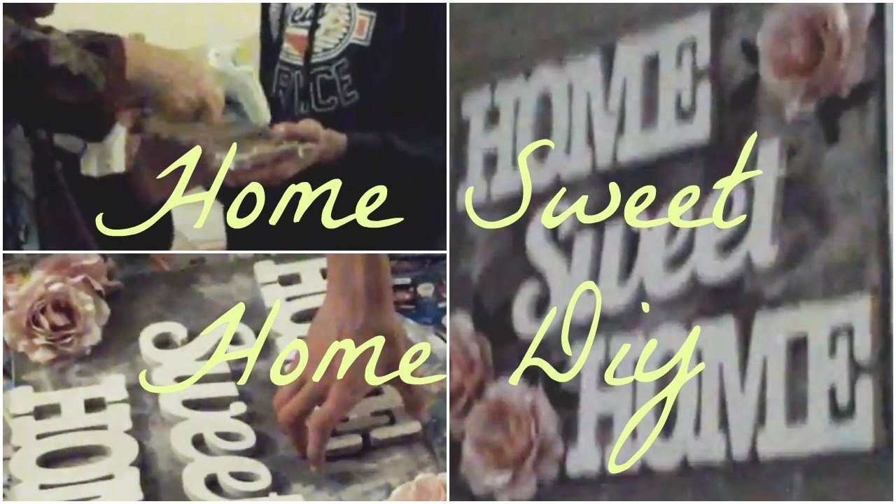 Diy | Tableau Home Sweet Home