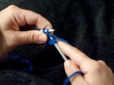 Apprendre à tricoter : les froufrous 2