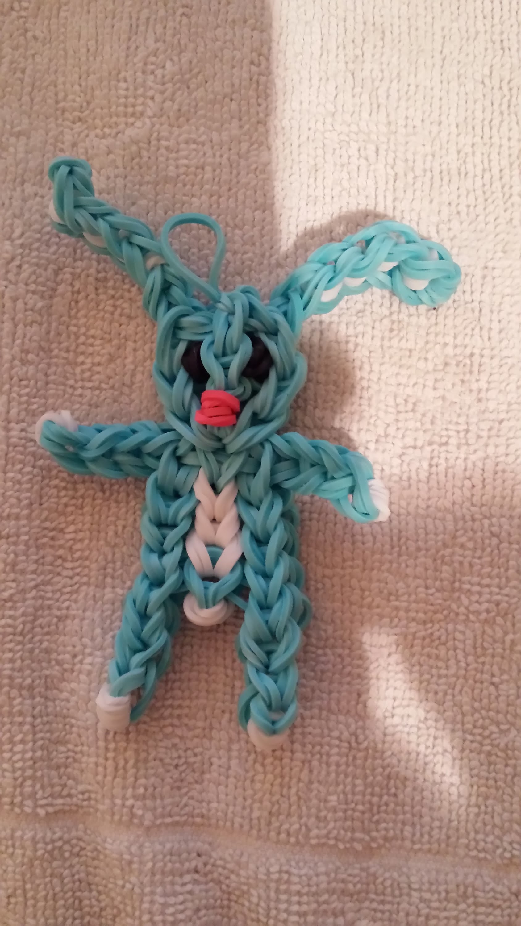 Lapin Tutoriel Rainbow loom